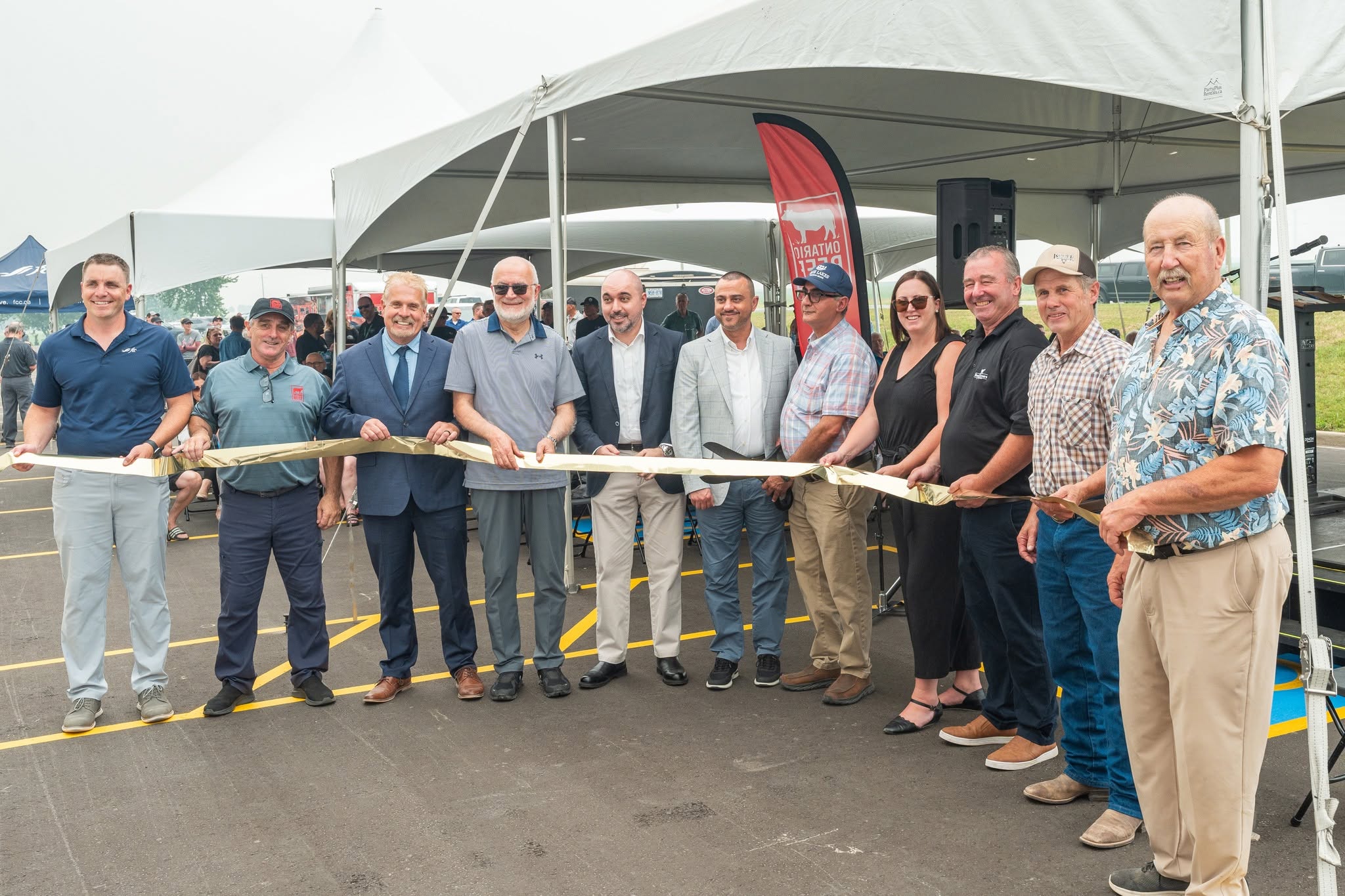Blue Lakes Premium Meat grand opening event photo
